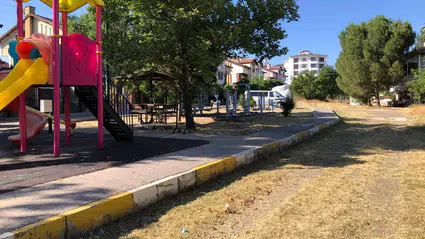 Osmancık'ta Park ve Yeşil Alanlarda Bakım Çalışmaları Devam Ediyor