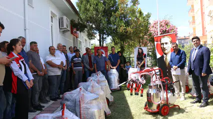 Çiftçilere Süt Sağım Makinesi Desteği
