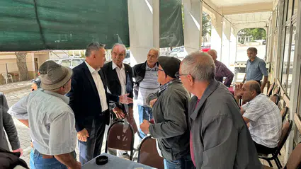 Özgür Özel'in Mitingi Öncesi Halkı Dinledi
