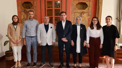 Yeşilay Tokat Şube Başkanı Ateş ziyaretlerde bulundu