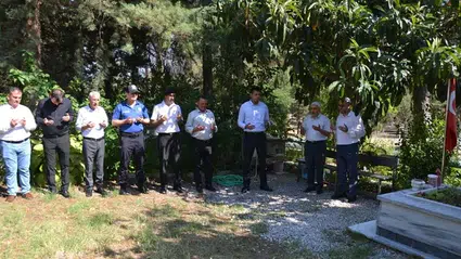 Kargı'da "15 Temmuz" dolayısıyla şehitlik ziyaret edildi
