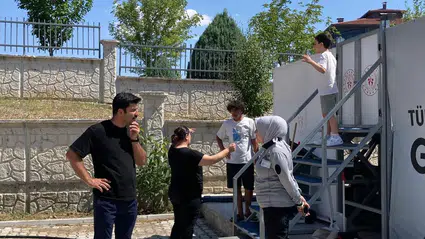 Spor Hizmetleri Müdürü, Kale Mahallesindeki Portatif Havuzu İnceledi