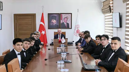 Çalgan, Türkiye Birincisi Olan Öğrencileri Ağırladı