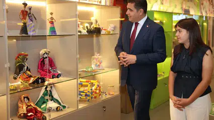 Düzce'de "çocuk vali"nin talebiyle kurulan "Sıfır Atık Oyuncak Müzesi" açıldı