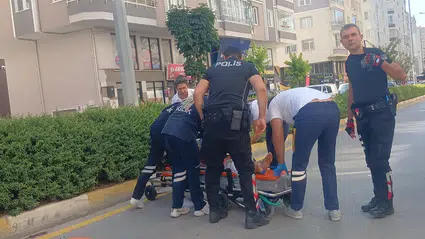 Hafif Ticari Aracın Çarptığı Yaya Yaralandı