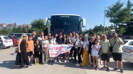 Eğitim-İş Çorum Şubesi, Balkan Turu Düzenledi