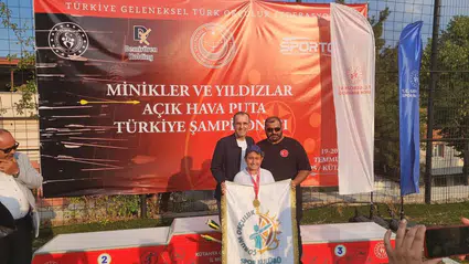 Minik Okçu Mehmet Ertuğrul, Türkiye Şampiyonu Oldu