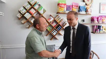 Dinçer, Esnaf ve Vatandaşla Buluştu