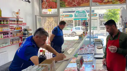 Osmancık'ta Kasap ve Şarküteriler Denetlendi