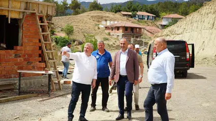 Çıplak, Osmancık'taki Belediye Yatırımlarını İnceledi