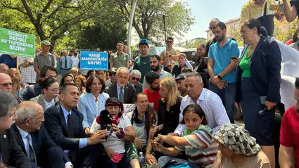 Tahtasız'dan 'Zeytinlik Yasası' Protestosuna Destek
