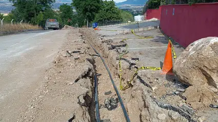 Laçin’de Su Hatları Yenileniyor