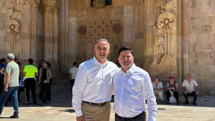 Tahtasız, Divriği Ulu Camini Ziyaret Etti