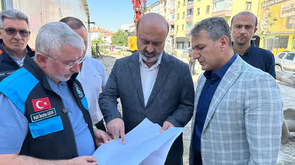 Albayrak Caddesi Yenileniyor