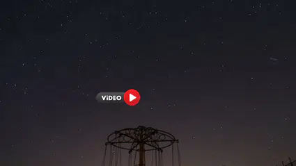 Meteor Yağmuru Manzaraları Mest Etti