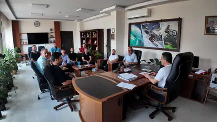 Amed SF Maçı Öncesi Organizasyon Toplantısı