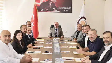 OSB Heyeti Toplandı