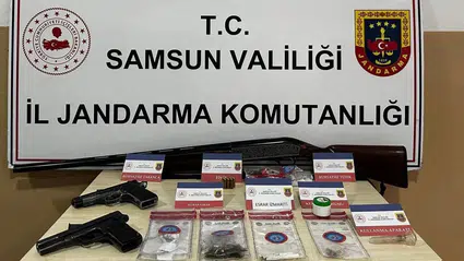 Samsun'da uyuşturucu operasyonunda 2 şüpheli yakalandı