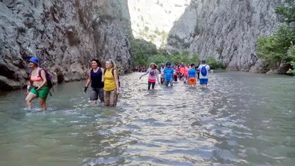 Kazankaya Kanyonu’na Ziyaretçi Akınına