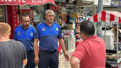 İskilip'te Kaldırım İşgali Denetimleri Başlatıldı