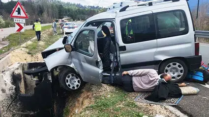 Kastamonu'daki trafik kazasında yaralanan kişi hastanede hayatını kaybetti