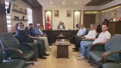 Başkan Şen’den Başkan Ünlü’ye Ziyaret