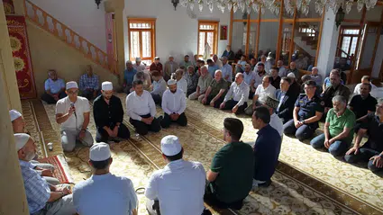 Erol Olçok ve Oğlu İçin Mevlit Okutuldu