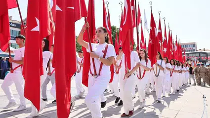 Gençlik ve Spor İl Müdürlüğü: Coşku ile Kutladık