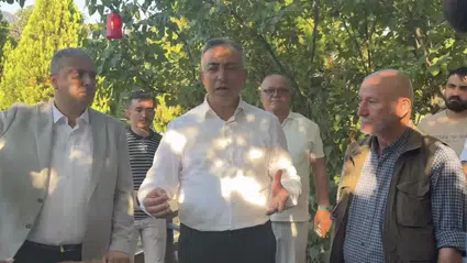 Tahtasız, Turhal'da Vatandaşlarla Buluştu