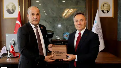 Musul Belediyesi heyetinden TOGÜ'ye ziyaret