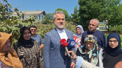 Yeniden Refah Partisi Genel Başkan Yardımcısı Kılıç, Samsun'da fındık üreticileriyle buluştu