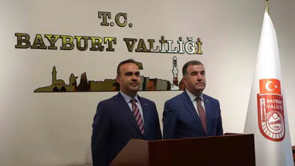 Sanayi ve Teknoloji Bakanı Kacır, Bayburt'ta açılış ve imza töreninde konuştu