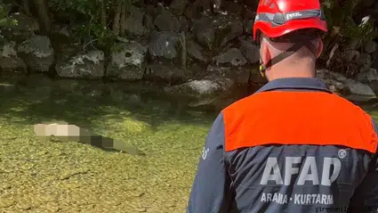 Bartın'da kayıp kişi derede ölü bulundu