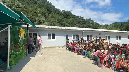 YEDAŞ'tan çocukları gülümseten etkinlik