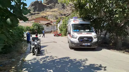 Elektrikli Motosiklet Kazası: 1 Yaralı