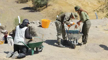 Tarihin İzlerini Öğrenciler Gün Yüzüne Çıkartıyor