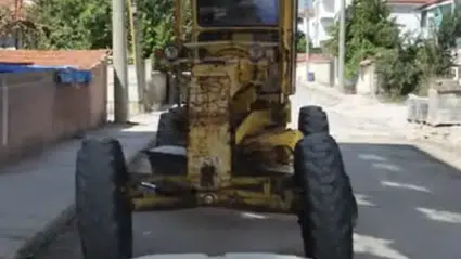 Mermer Sokaktaki Yol Çalışmalarında Sona Gelindi
