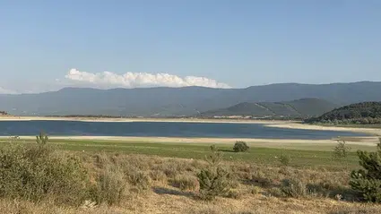 Bolu'daki Gölköy Baraj Gölü'nde su seviyesi yüzde 28'e düştü