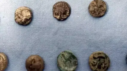 Sinop'ta tarihi eser operasyonunda 16 sikke ve 23 yüzük ele geçirildi