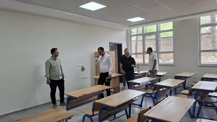 Çağlar, İlçelerdeki Okul Hazırlıklarını İnceledi