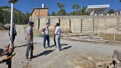 Ünlü, Yol ve Cami Tadilat Çalışmalarını İnceledi