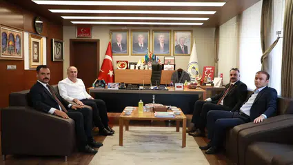 İliç Heyetinden Alaca Belediyesine Ziyaret