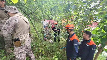 Giresun'da kaybolan yaşlı kadın sağ bulundu