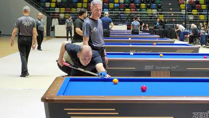 Türkiye 3 Bant Bilardo Şampiyonası'nın ikinci etabı, Samsun'da başladı