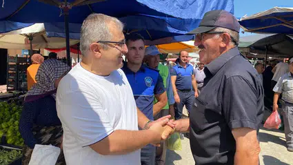Başkan Ünlü, Esnaf ve Vatandaşlarla Buluştu