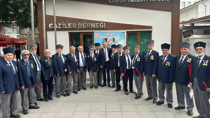 Tahtasız’dan Muharip Gaziler Derneğine Ziyaret