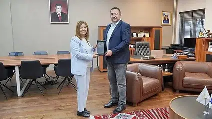 OMÜ Rektörü Aydın, Prizren Üniversitesi'ni ziyaret etti