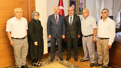 Şehit Aileleri ve Gazilerden Vali Çalgan’a Ziyaret