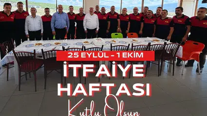 Gelgör’den İtfaiyeciler Haftası Mesajı