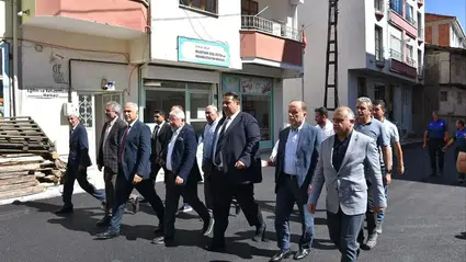 Başkan Çizikci, Asfalt Çalışmalarını İnceledi